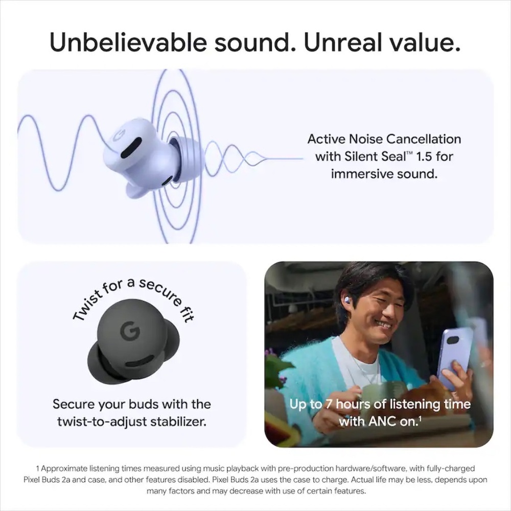 Google - Pixel Buds 2a - Picture 9 of 9